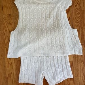 Free people matching sweater sets. New with tags. Size small